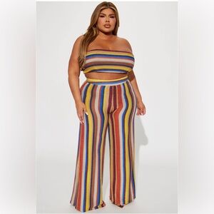 Fashion Nova-Venus Board Walk Pant Set 3x